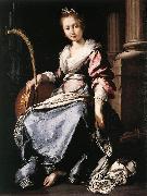 STROZZI, Bernardo St Cecilia dt oil painting